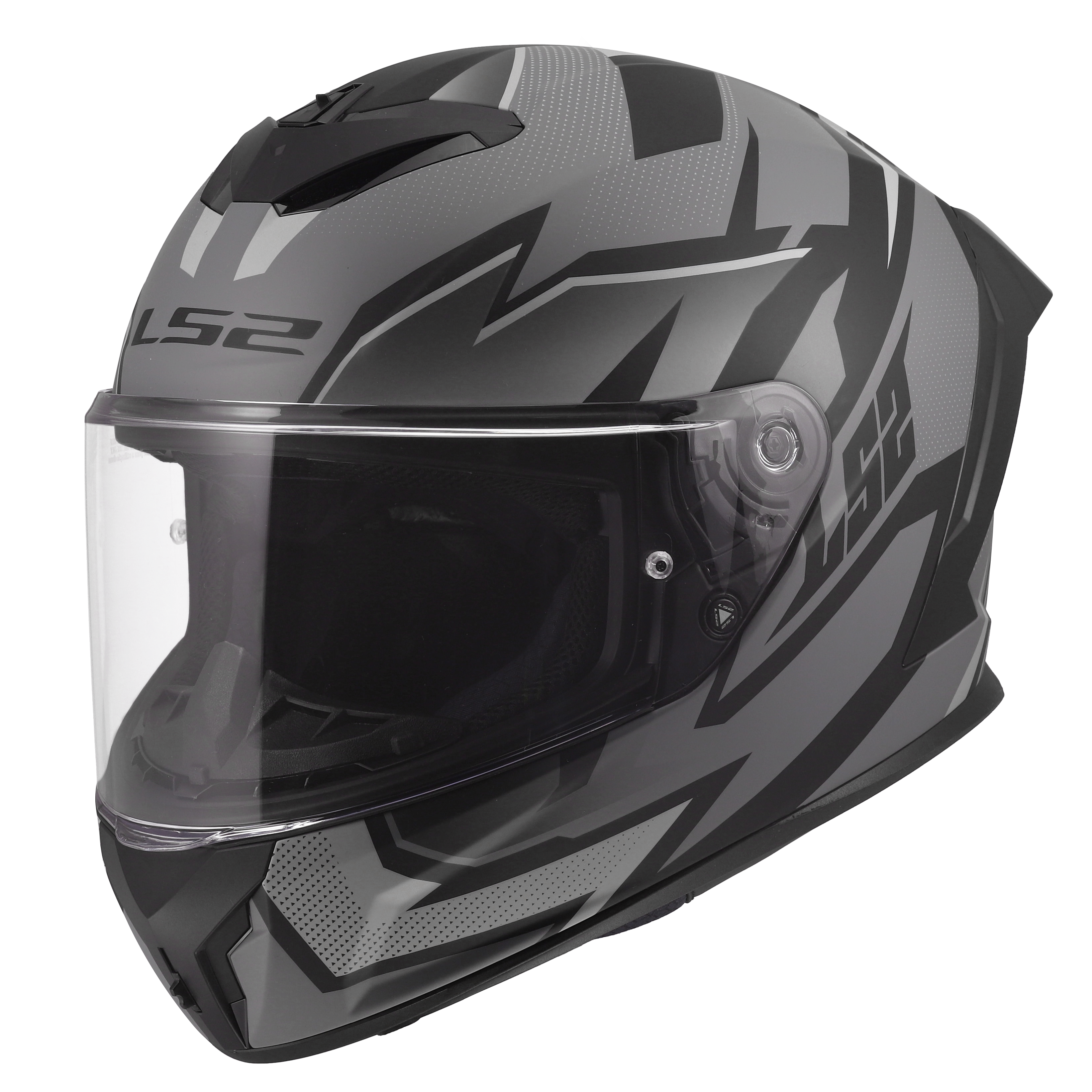 LS2 FF820 RAPID III XTREM BLACK GREY 168201165 (5)